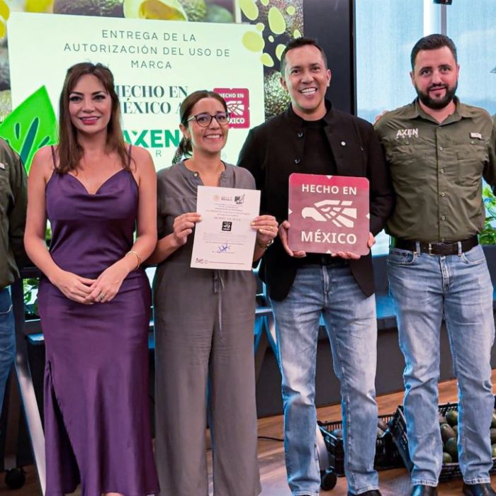 Axen Agro recibe el distintivo “Hecho en México” y refuerza su proyección internacional