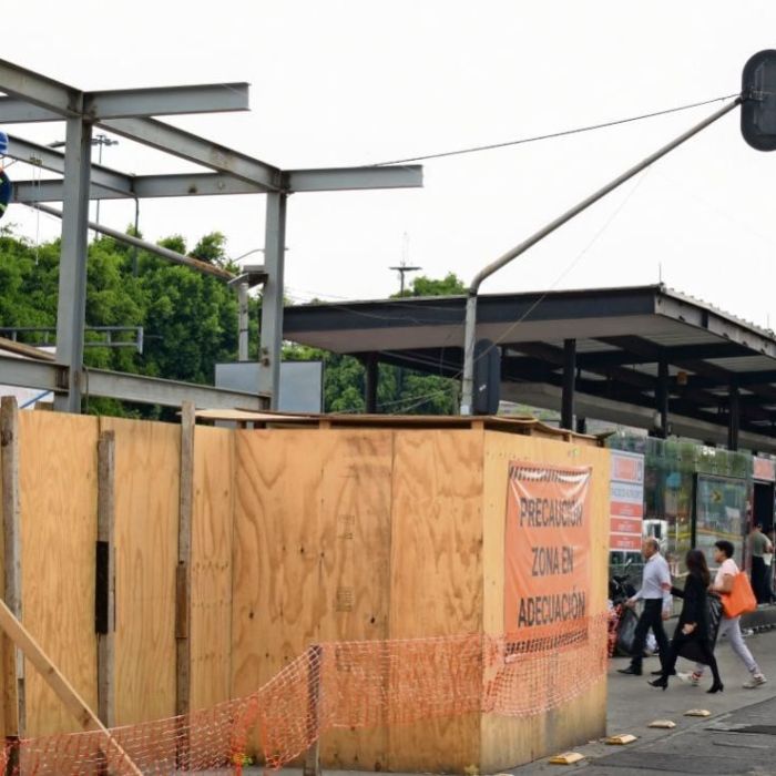 Avanza la ampliación de la estación San Lázaro Oriente de la Línea 4 del Metrobús