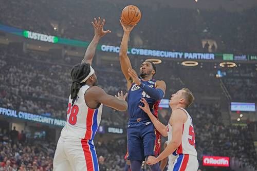 Donovan Mitchell anota 43 puntos y los Cavaliers empatan la serie ante los Pistons (112-103)