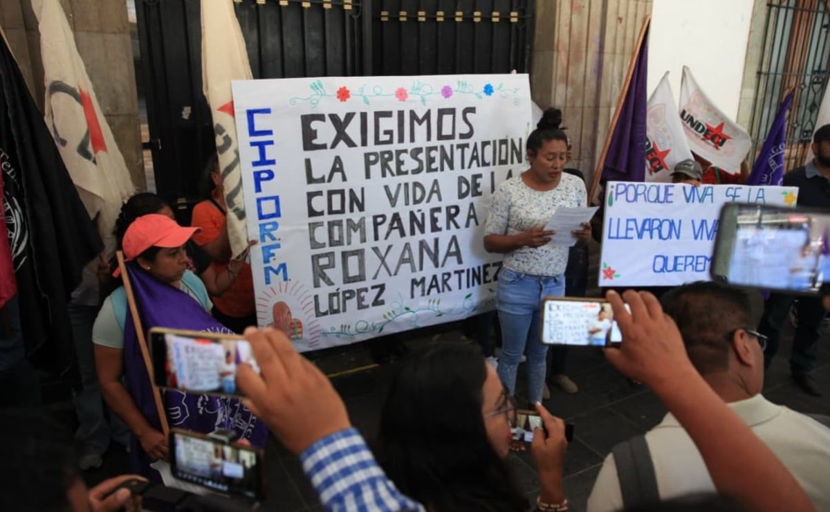 familiares-y-cipo-rfm-exigen-acelerar-investigacion-por-desaparicion-de-roxana-lopez-en-oaxaca