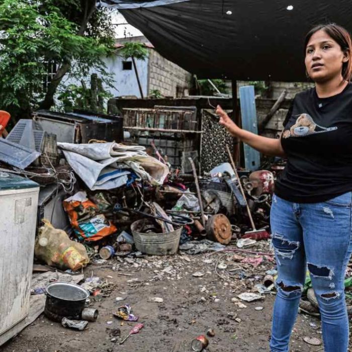 A un año de la inundación en Poza Rica, Vanesa teme que el río Cazones vuelva a desbordarse