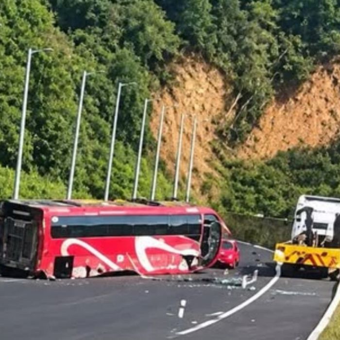 Accidente de autobús turístico deja una mujer muerta y 14 heridos en Maltrata
