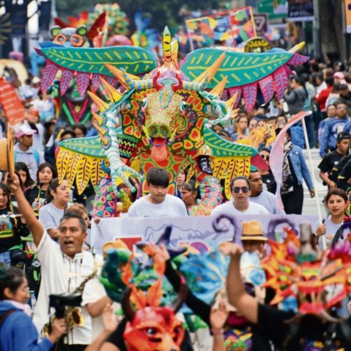 Alebrijes monumentales llenan de color Paseo de la Reforma