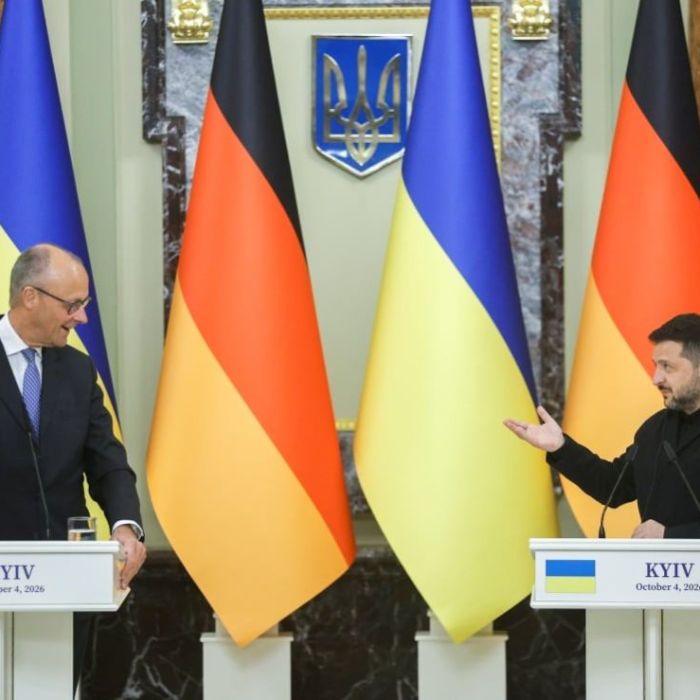 Alemania anuncia ayuda de mil 500 mdd para Ucrania durante visita de Merz a Kiev