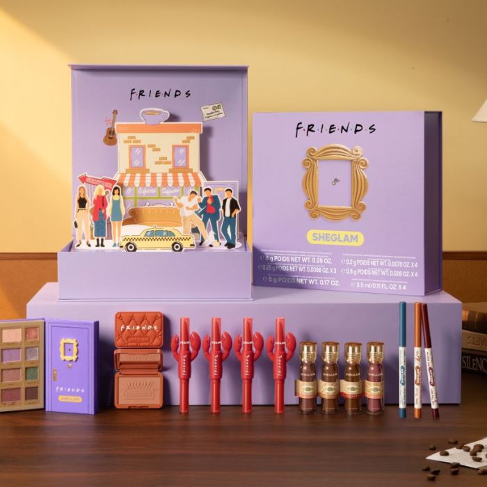 Así es la colección de Friends que Sheglam lanzó en México