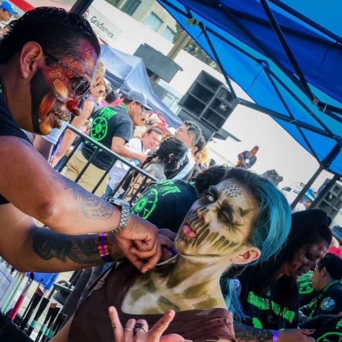 Así se preparan los participantes para la Marcha Zombie 2026 en CDMX