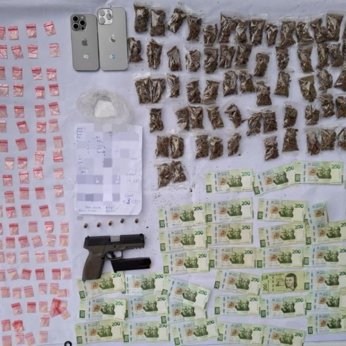 Autoridades capitalinas aseguran mil 763 kilos de drogas y 2 mil 497 armas en un año