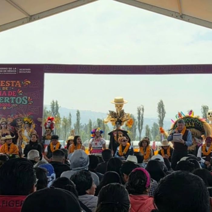 CDMX prepara una catrina de 32 metros para romper récord Guinness en el Zócalo