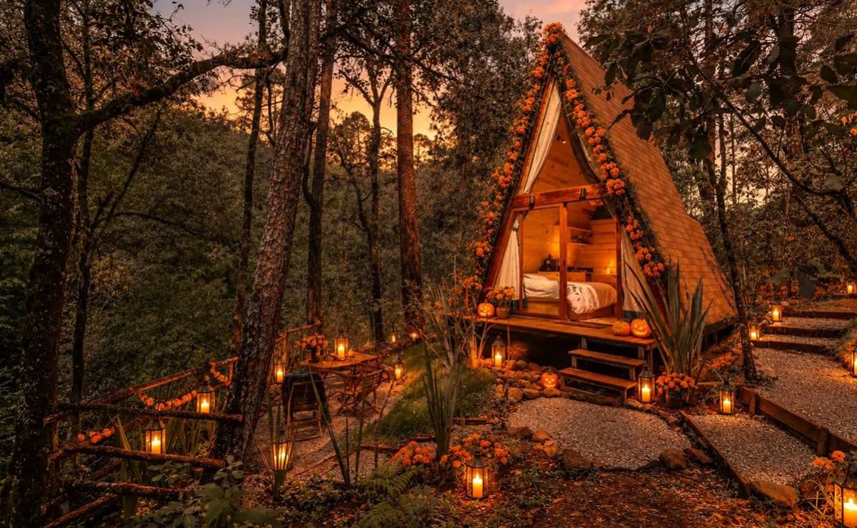 cabanas-de-valle-de-bravo-se-convierten-en-un-bosque-encantado-por-halloween-y-dia-de-muertos