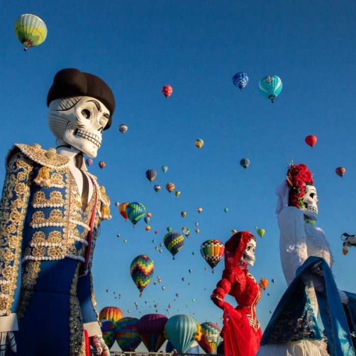 Catrinas monumentales de Aguascalientes llevan el Día de Muertos a ciudades de Estados Unidos