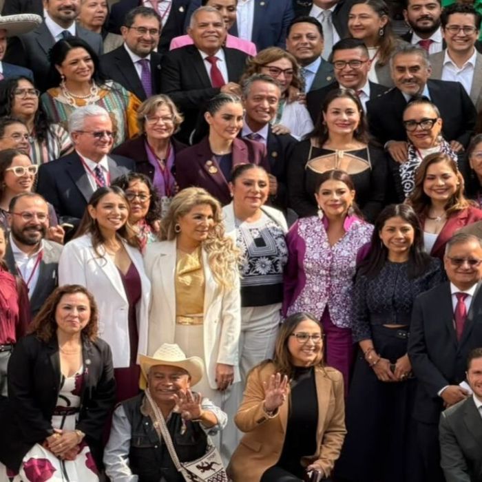 Clara Brugada llega al Congreso de CDMX para rendir su Segundo Informe de Gobierno