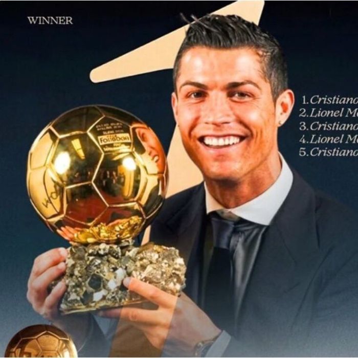 Cristiano Ronaldo gana el BOAT: su Balón de Oro de 2008 es elegido el mejor de la historia