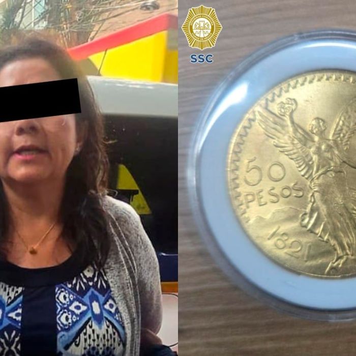 Detienen a mujer por presunto fraude de 80 mil pesos con un falso centenario en la Condesa