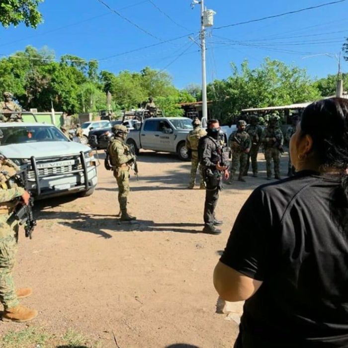 Detienen a siete personas tras operativo federal en Laguna Colorada, Culiacán