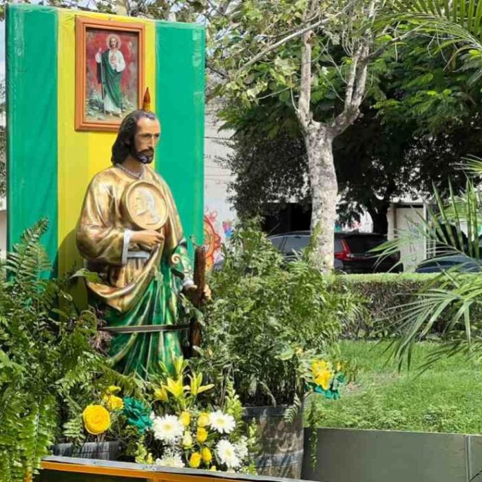 Doña Rosy mantiene viva en Ciudad Victoria su tradición de fe a San Judas Tadeo
