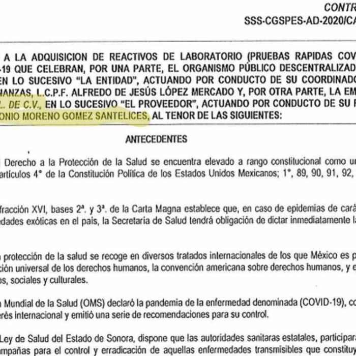 Gobiernos de Baja California y Sonora contrataron empresas sancionadas por EU