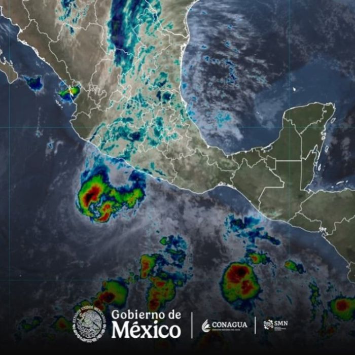 Huracán Vance dejará lluvias muy fuertes en cuatro estados del Pacífico mexicano