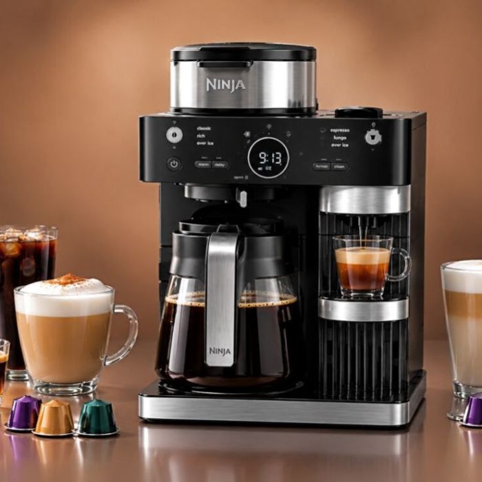 La cafetera Ninja Barista baja 40% en Amazon México y prepara espresso y café de hasta 12 tazas