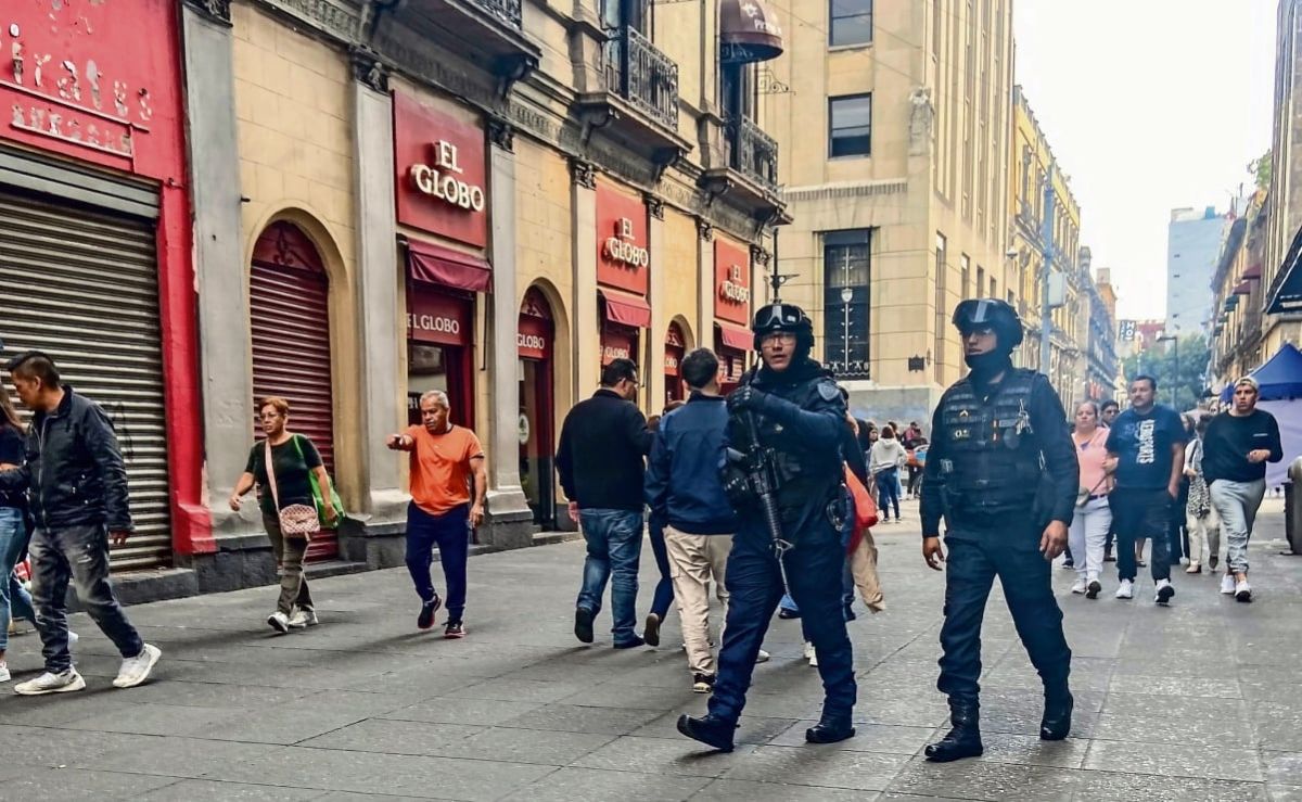 mantienen-vigilancia-policial-en-la-calle-motolinia-tras-agresion-a-elementos-de-la-ssc