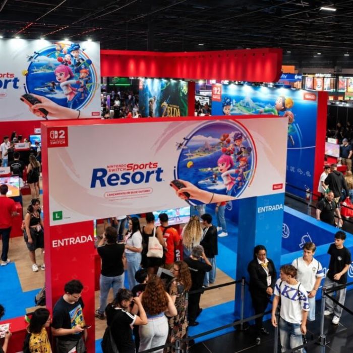 Nintendo lleva Nintendo Switch Sports Resort al Brasil Game Show 2026