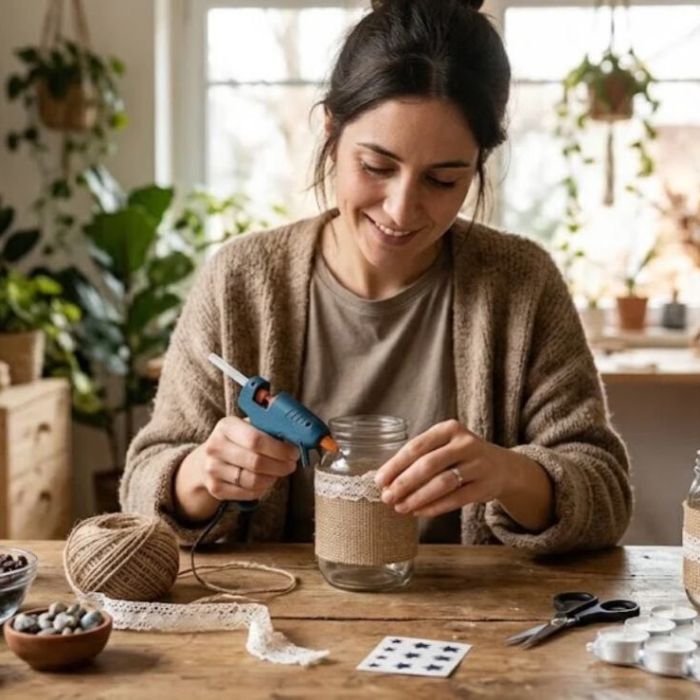 Portavelas con frascos de café: cinco ideas económicas para decorar tu hogar