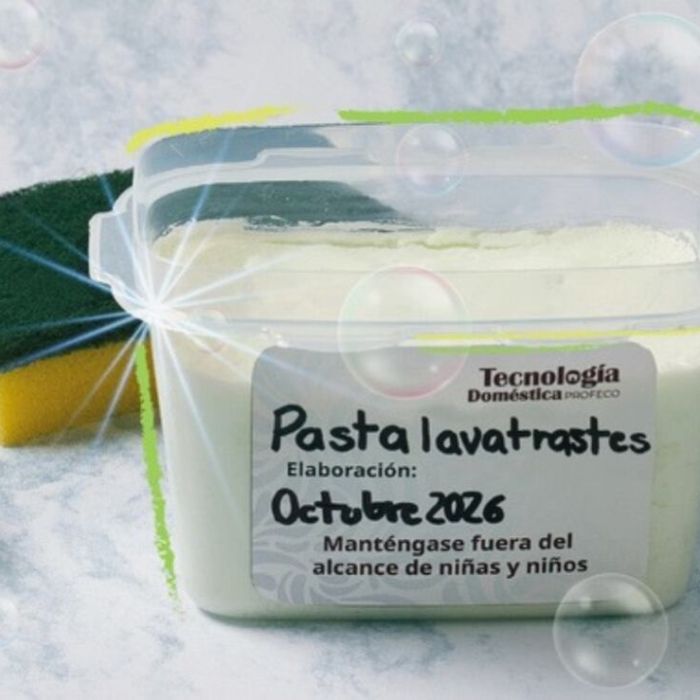 Profeco comparte receta para preparar una pasta lavatrastes casera y económica
