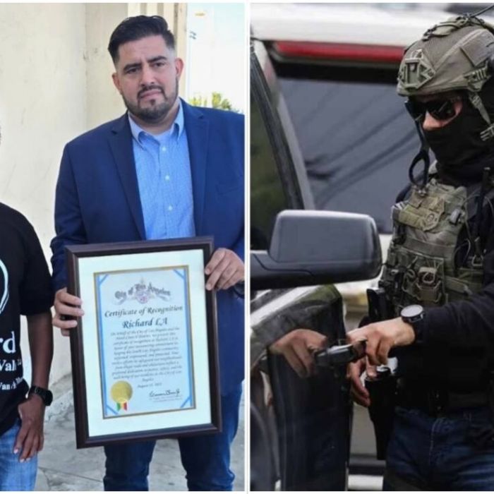Richard LA reclama 50 millones de dólares al ICE tras recibir un disparo durante su detención