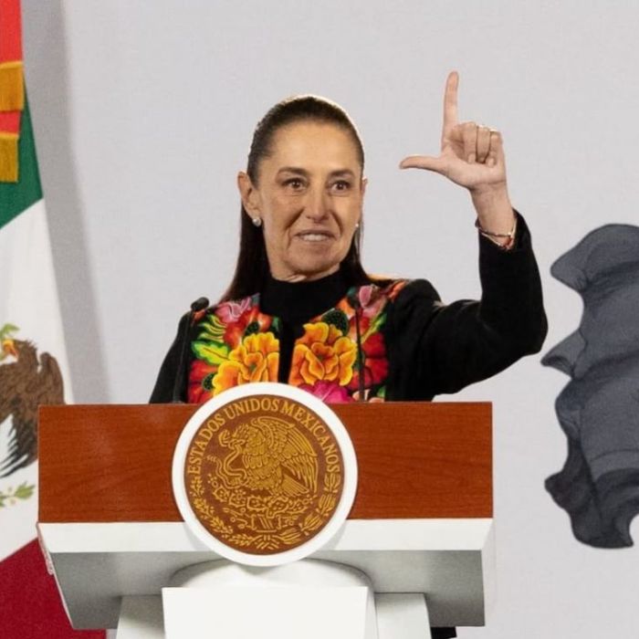 Sheinbaum celebra en la mañanera la reelección de Lula en Brasil
