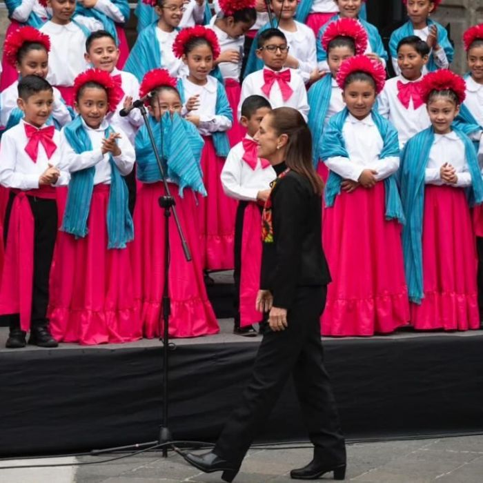 Sheinbaum lanza el Primer Concurso Nacional de Coros Escolares
