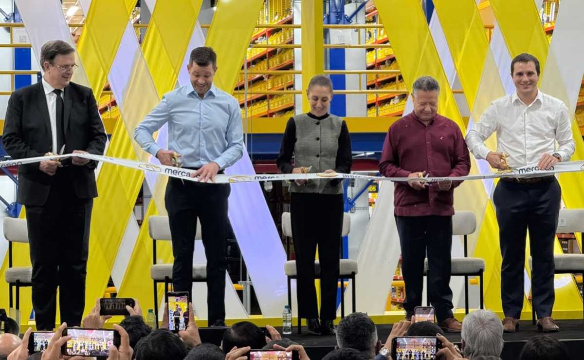 sheinbaum-vincula-aumento-salarial-con-crecimiento-de-mercado-libre-durante-inauguracion-de-centro-en-hidalgo