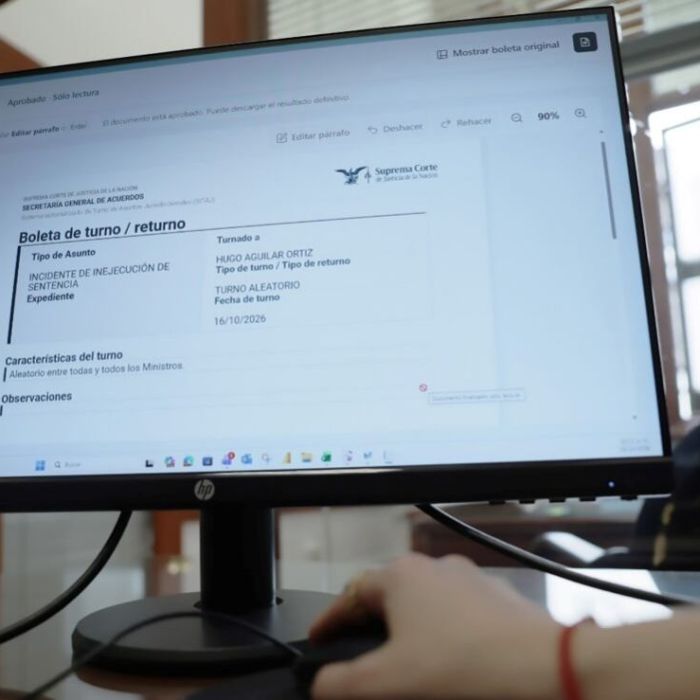 Suprema Corte implementa sistema automatizado para distribuir asuntos entre ministros