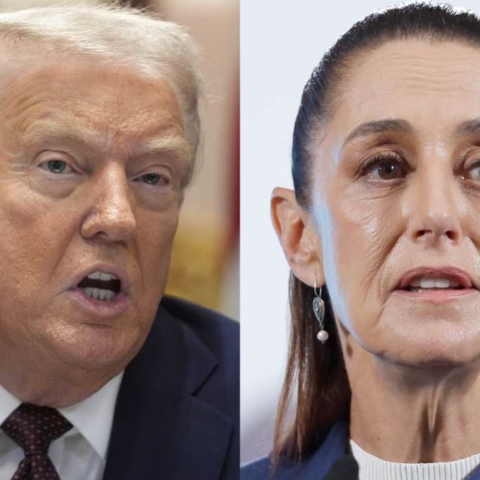 Trump reitera que los cárteles controlan México y afirma que se lo dijo a Sheinbaum